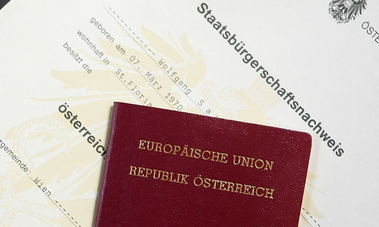 Staatsbürgerschaftnachweis © Marktgemeinde Rankweil