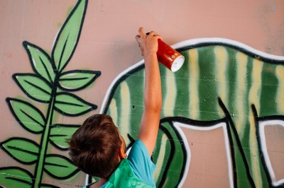 Graffiti Workshop (2) © Sarah Wechselberger