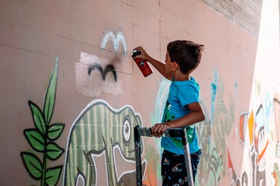 Graffiti Workshop (5) © Sarah Wechselberger