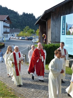 Feier des Patroziniums und der Kirchenaußenrenovierung